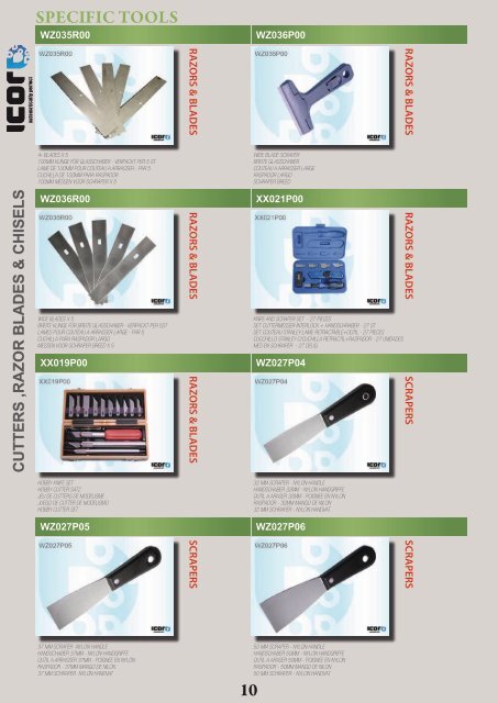 Speciaal Gereedschap - ICOR