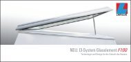 NEU: CI-System Glaselement F100 - lamilux