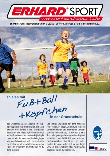 Fuß+Ball +Köpfchen - Bayerische Landesstelle für den Schulsport