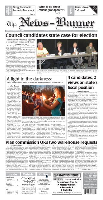 Council Candidates State Case For Election Bluffton News Banner