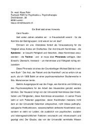 Dr. med. Klaus Rohr Facharzt FMH für Psychiatrie u. Psychotherapie ...