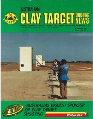december - Australian Clay Target Association