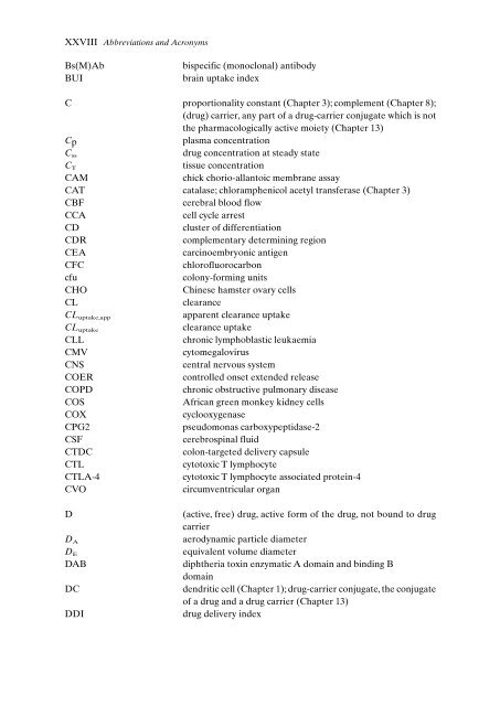 Drug Targeting Organ-Specific Strategies