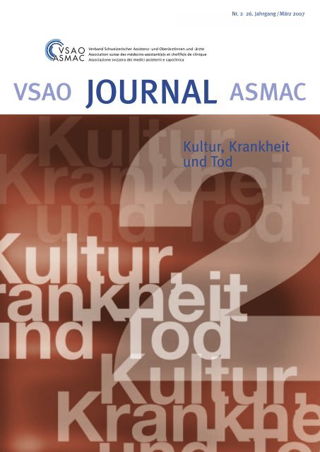 PDF-Ansicht öffnen (3 mb) - VSAO Journal