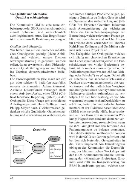 SGO/SSO Bulletin 73 - Schweizerische Gesellschaft für Orthopädie ...