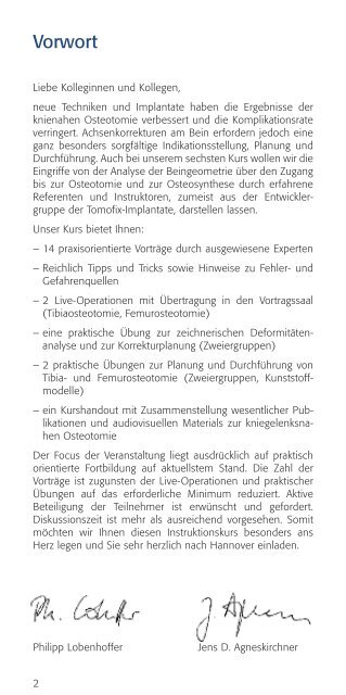 AO Seminar Hannover - Henriettenstiftung Hannover