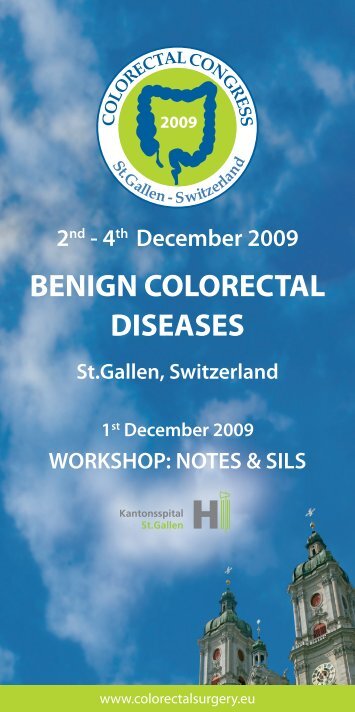 BENIGN COLORECTAL DISEASES