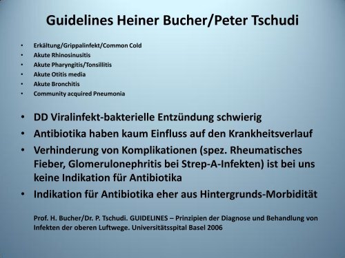 Infektionen der oberen Atemwege – Alternativen zur Antibiose