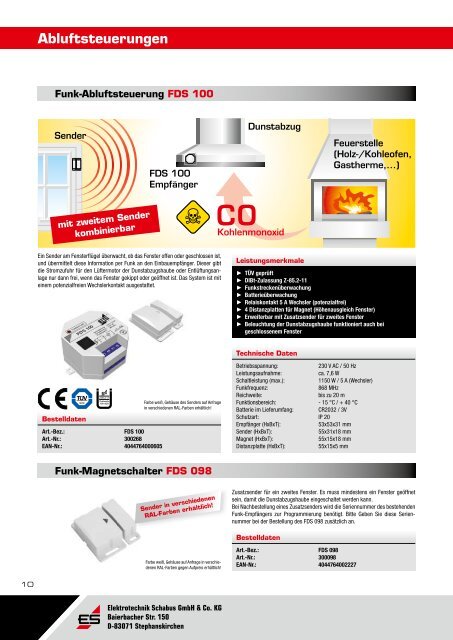 Gesamtkatalog 2012 - Elektrotechnik Schabus