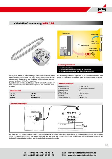 Gesamtkatalog 2012 - Elektrotechnik Schabus