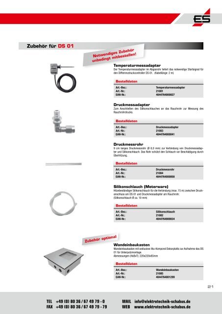 Gesamtkatalog 2012 - Elektrotechnik Schabus