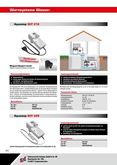 Gesamtkatalog 2012 - Elektrotechnik Schabus