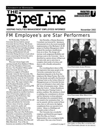 FM Employee's are Star Performers - Facilities Management ...