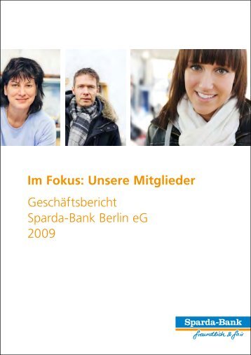 Geschäftsbericht 2009 - Sparda-Bank Berlin eG