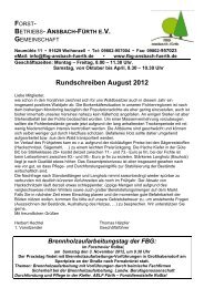 Rundschreiben August 2012 - Forstbetriebsgemeinschaft Ansbach ...