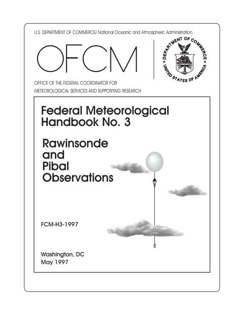 Rawinsonde and Pibal Observations - Office of the Federal ...