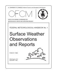 Federal Meteorological Handbook No. 1 - Marrella