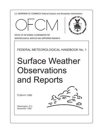 Federal Meteorological Handbook No. 1 - Marrella