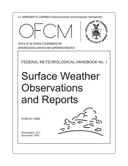 Federal Meteorological Handbook No. 1 - Marrella