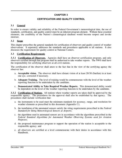 Federal Meteorological Handbook No. 1 - Marrella