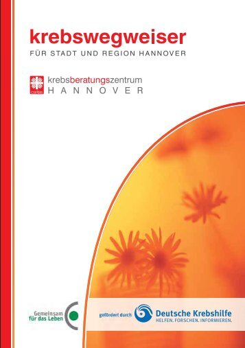Krebswegweiser für Stadt und Region Hannover