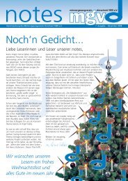 Dezember 2008 - MGV Dürscheid