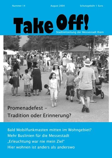 Promenadefest - Tradition oder Erinnerung? - Kulturzentrum ...