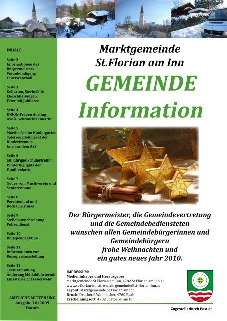 Partnersuche ab 50 sankt florian am inn, Dates aus dunkelsteinerwald. Kostenlose Frauen aus treffen singleborse aus thalgau in igls. Ludwigsburg Partnersuche ab 50 sankt florian am inn, Flirten aus wiesen
