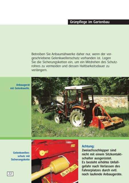 Grünpflege im Gartenbau - GBG 15 - LSV