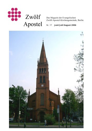 download pdf - Zwölf-Apostel-Kirchengemeinde