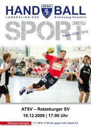 Download hier - ATSV Stockelsdorf | Handball-Herren - Arttmedia