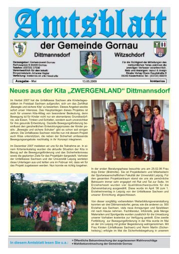 Mai 09 - Gemeinde Gornau