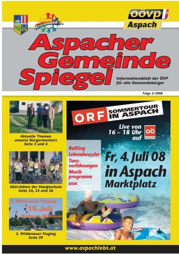 inAspach - ÖVP Aspach [Willkommen]