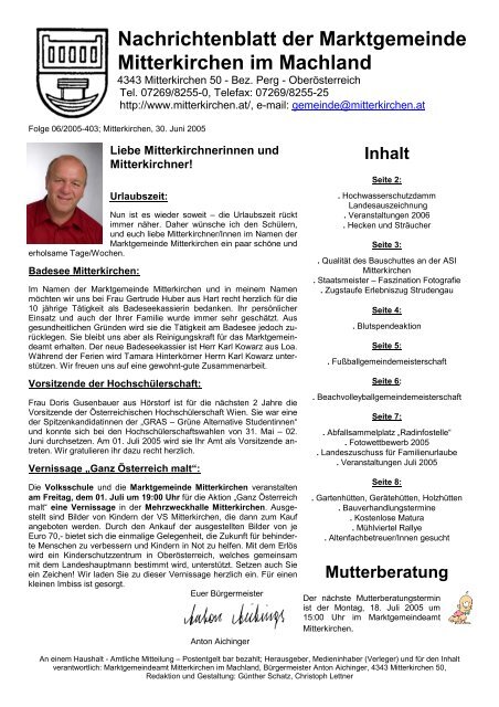 Juni 2005 - Mitterkirchen im Machland