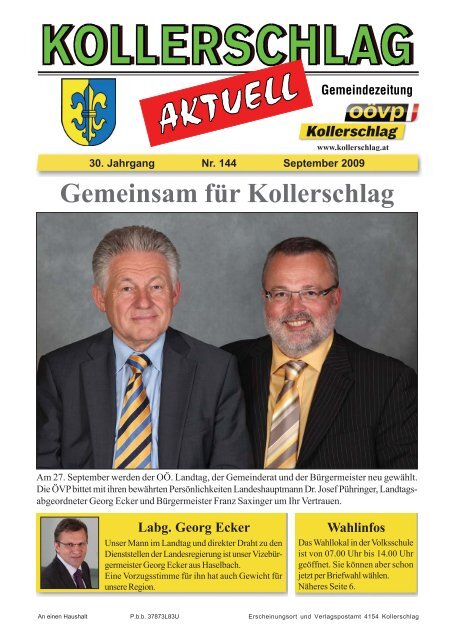 Zeitung September 2009