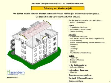 Erdarbeiten (in einer Ebene - Hasenbein-Software GmbH