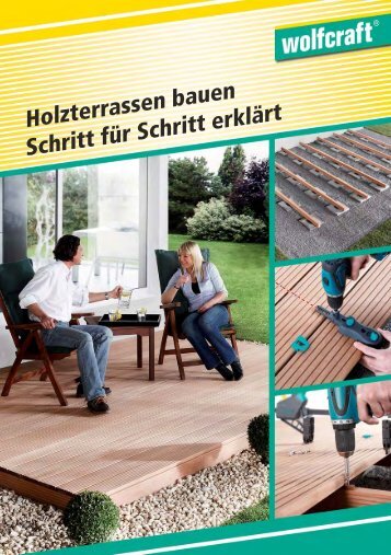 Terrassenbau- Verlegeanleitung PDF - verdeckte Verschraubung ...