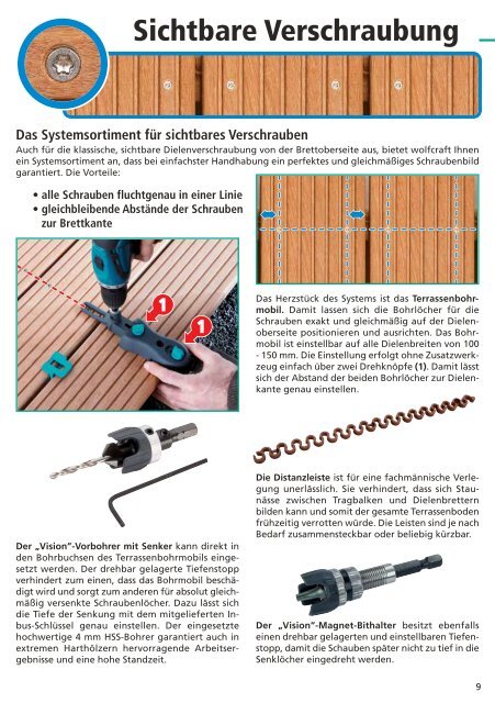 Terrassenbau- Verlegeanleitung PDF - verdeckte Verschraubung ...