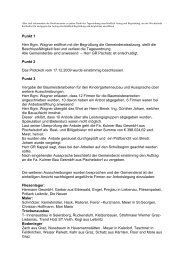 Gemeinderats-Sitzungsprotokolle (59 KB) - .PDF - Mellach