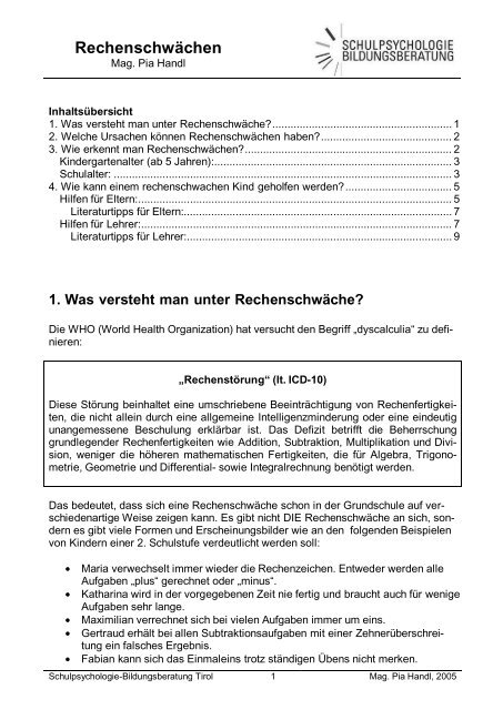RS-Eltern-Schule - Schulpsychologie Tirol