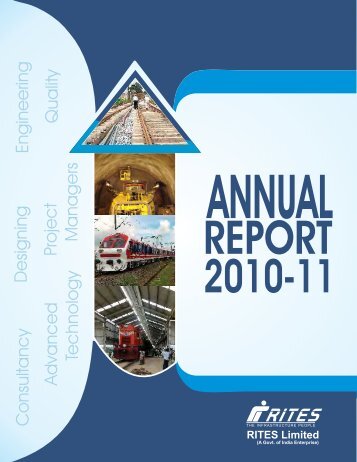 annual report for the financial year 2010-11 - Rites
