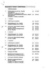 Verfahrensvermerke zum Bebauungsplan - Stadt Lauda-Königshofen