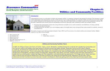 Kewaunee Communities - OMNNI Associates