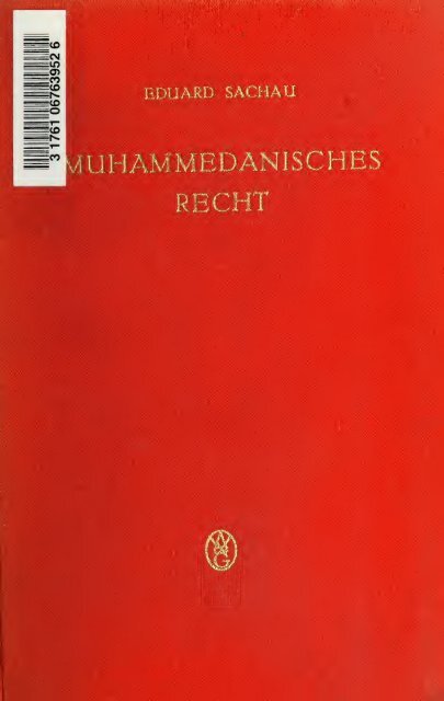 Standardwerk über das islamische Recht - Mittelstand PRO NRW