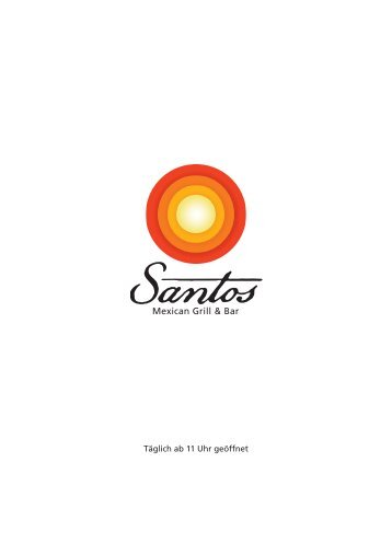 Cocktailkarte downloaden - Santos Mexican Grill & Bar
