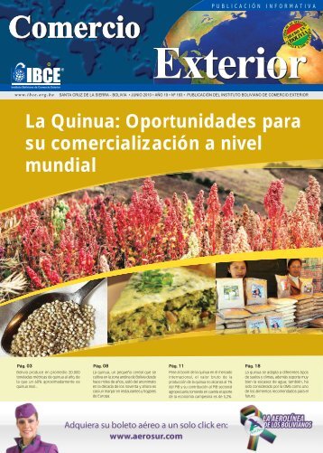 La Quinua: Oportunidades para su comercialización a nivel ... - IBCE