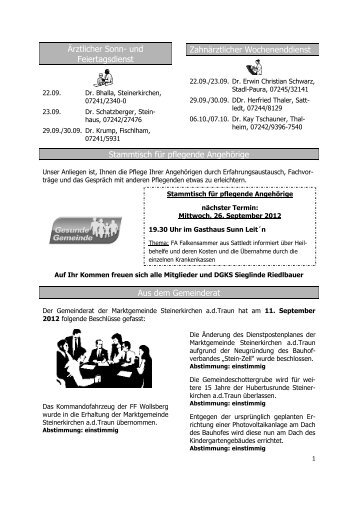 (1,19 MB) - .PDF - Marktgemeinde Steinerkirchen an der Traun