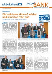 März 2012 - Volksbank Mitte eG