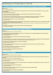 Final Programme - HPH-Conference