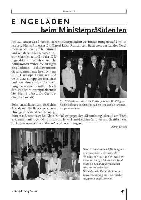 Schul-Beamer ED-X 8250 - CJD Christophorusschule Königswinter